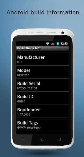 Phone Info: Serial, IMEI, Etc screenshot 3