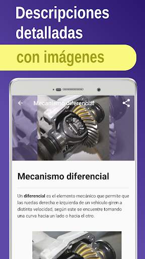 Componentes del automóvil screenshot 2