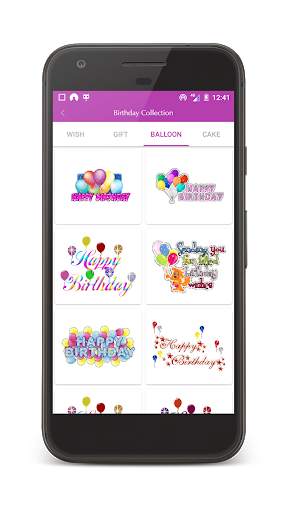Gif Birthday Stickers screenshot 5