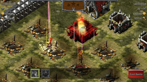 Lands of War: magic empire games,clan RPG strategy screenshot 7