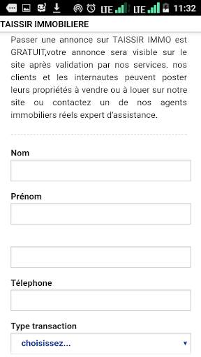 Taïssir Immobilier 5 تصوير الشاشة