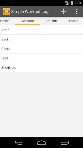 Simple Workout Log screenshot 3