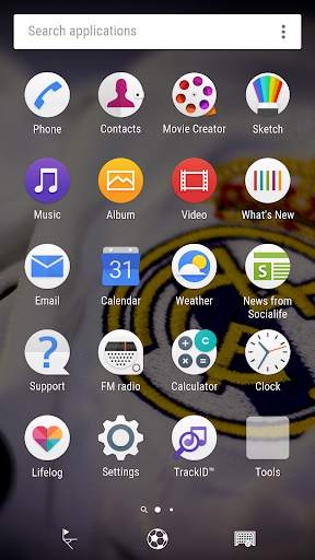 Theme Real Madrid for XPERIA screenshot 2