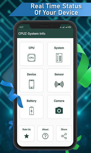 CPUZ system info | Hardware info screenshot 1