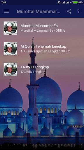 Qori H Muammar Za MP3 Offline screenshot 1