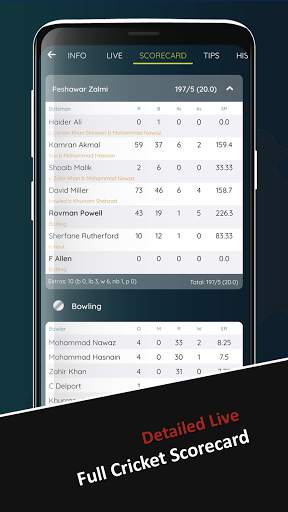 Cricket Exchange Pro - Live Score Line screenshot 3