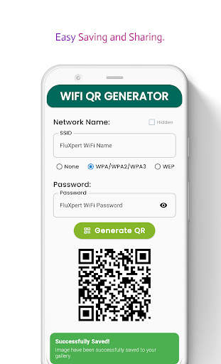 WiFi QR Code Generator 2023 screenshot 5