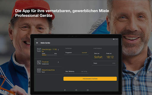 MielePro@mobile App - for your commercial machines screenshot 6