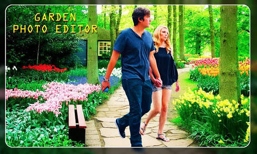 Garden photo frame editor screenshot 4