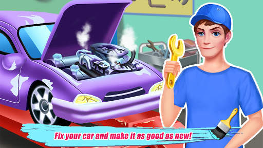 Car Salon - Free Kids Fix, Clean and Repair Games screenshot 3