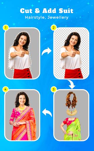 Traditional Girl Photo Suits - screenshot 2