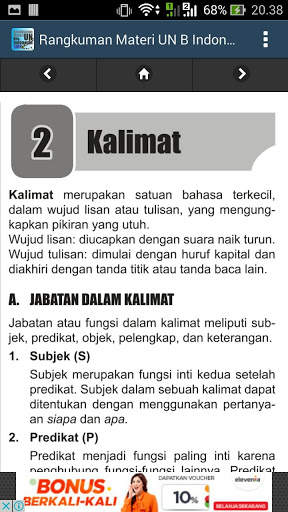 Rangkuman UN B Indonesia SMP screenshot 11
