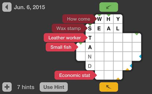 Daily Crosswords स्क्रीनशॉट 3