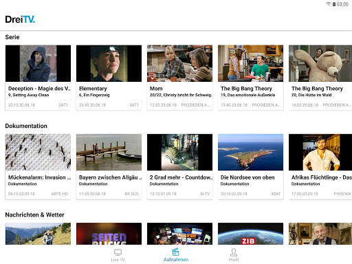 Drei TV screenshot 7
