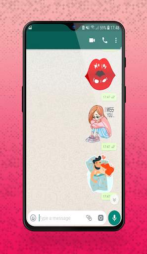 Romantic Stickers for Whatsapp 2021-WAStickerApps‎ screenshot 4