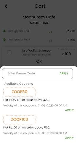 Zoop - Order Food in Trains screenshot 9