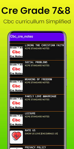 Cre Cbc Notes [Grade 7 And 8] screenshot 4