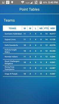 Live Cricket Scorecard 2016 screenshot 3