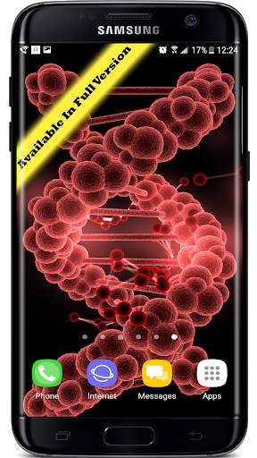 Blood Cells Particles 3D Parallax Live Wallpaper screenshot 8