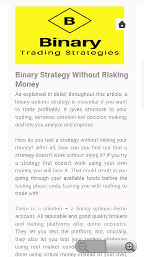 Learn Binary Trading Strategies 3 تصوير الشاشة