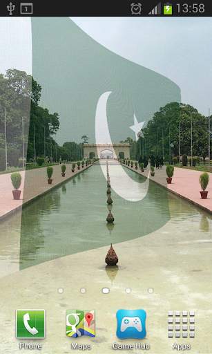 Pakistan Flag Live Wallpaper screenshot 4