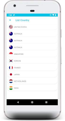 Blue VPN - Free and Fast Proxy - VPN screenshot 3