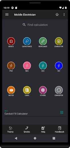 Mobile Electrician Pro screenshot 1