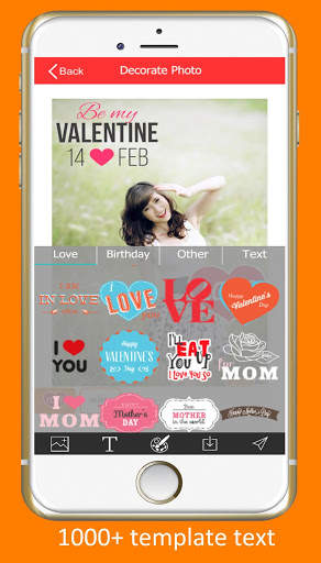 Text On Photo Design 1 تصوير الشاشة