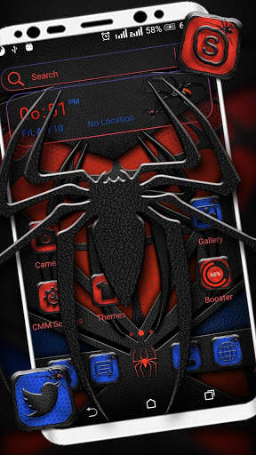 Spider Mask Launcher Theme screenshot 1