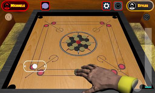 Carrom Multiplayer : Realistic 3D Carrom Game screenshot 5