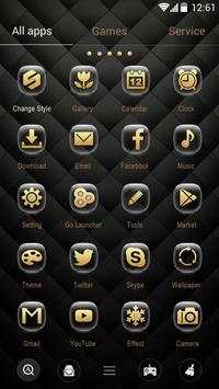 Magic Gold GO Launcher Theme screenshot 2