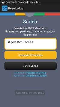 Sortear - Equipos y Premios screenshot 5