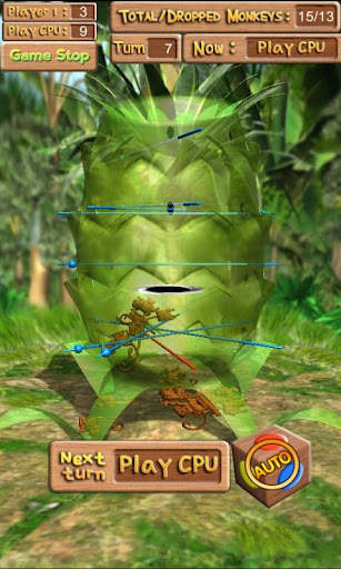 Dropping Monkeys 3D Board Game screenshot 4