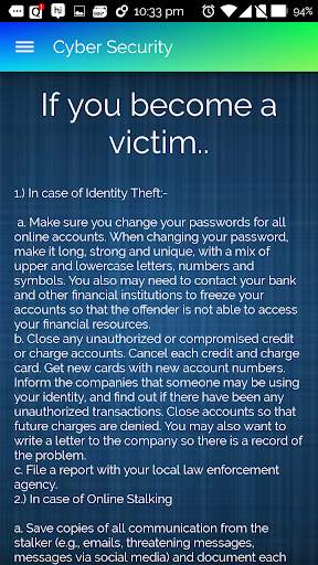 Cyber Security App screenshot 3