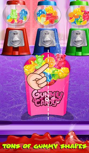 Color Rainbow Sweet Gummy Candy Maker Game screenshot 15