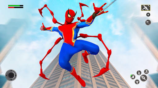 Flying Superhero Robot Games screenshot 2