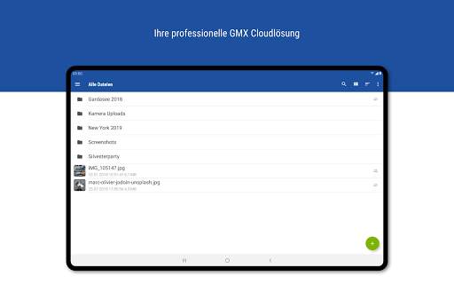 GMX Cloud screenshot 7