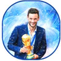 Wallpaper Team France champion World- Lloris logo