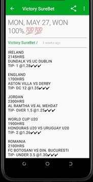 VICTORY SUREBET: (DAILY PREDICTION TIPS) screenshot 1