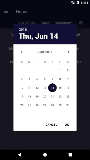 SOCCER 2018 Fixture screenshot 2