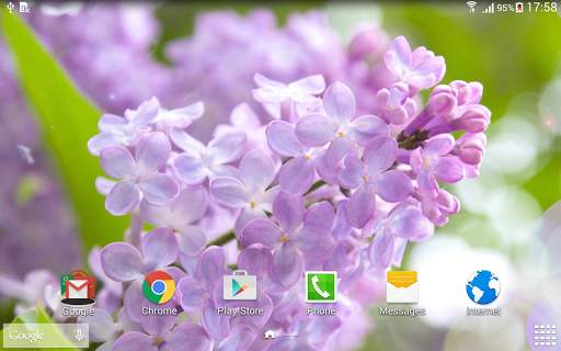 Lilac live wallpaper screenshot 7
