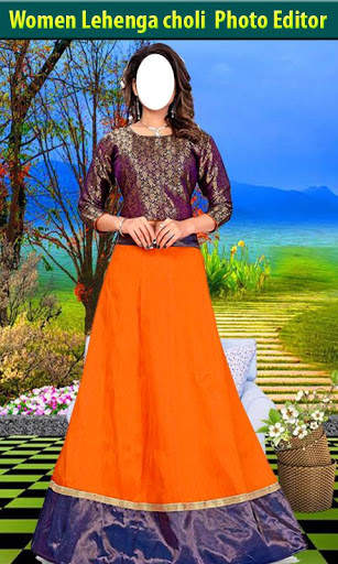 Women Lehenga Choli Photo Editor screenshot 8