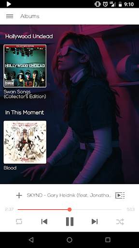 Angler - music player 3 تصوير الشاشة