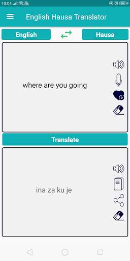 English Hausa Translator screenshot 3