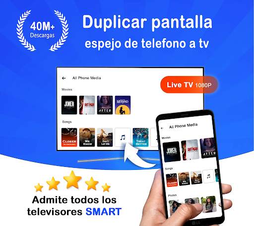 Proyector - Transmitir a TV screenshot 1
