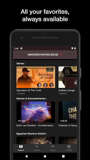 4biddenknowledge TV screenshot 3