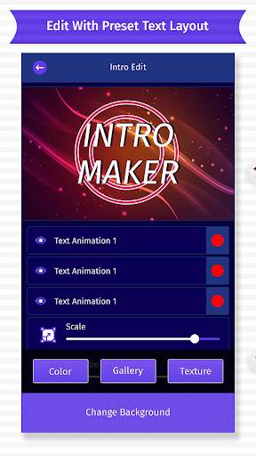 Intro Video Maker and Text Animator screenshot 3