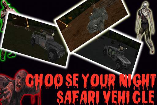 zombie pulau Safari 4x4 Sim screenshot 1