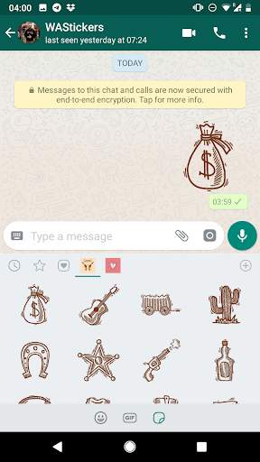 Western Cowboy Emoji Stickers for Whatsapp screenshot 4
