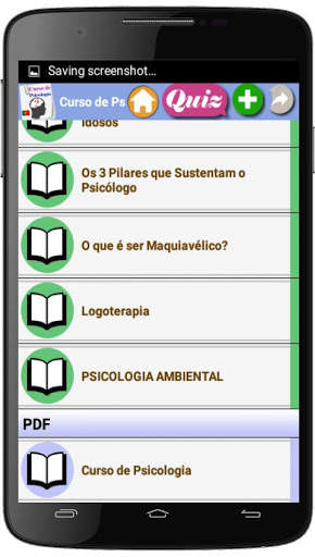 Curso de Psicologia (português) screenshot 2